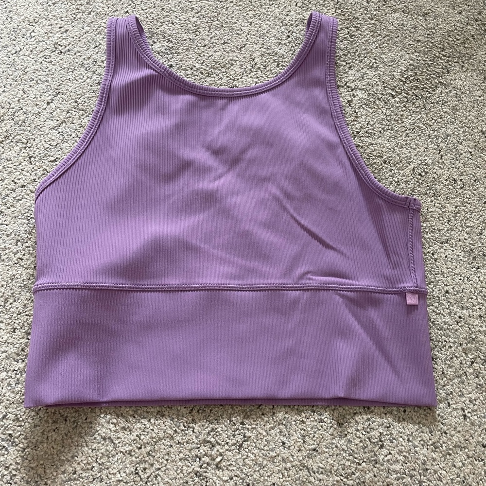 Lululemon cropped tank top